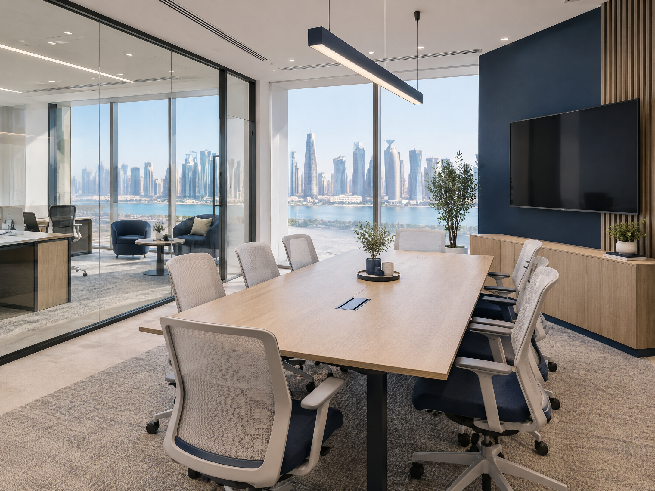 Business Cloud Meeting Room — Lusail