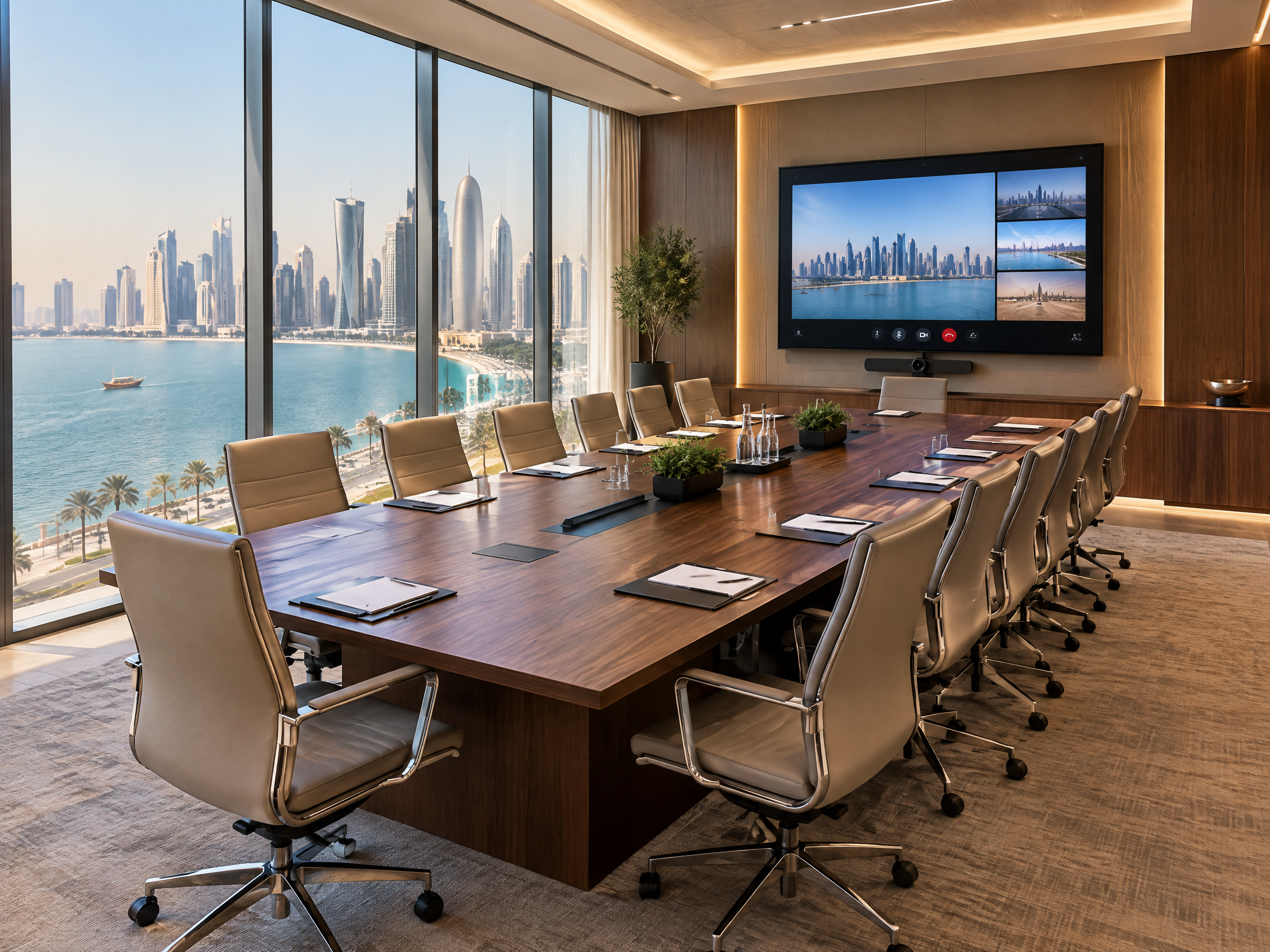 Global Business Centre Meeting Room — Al Hitmi Village