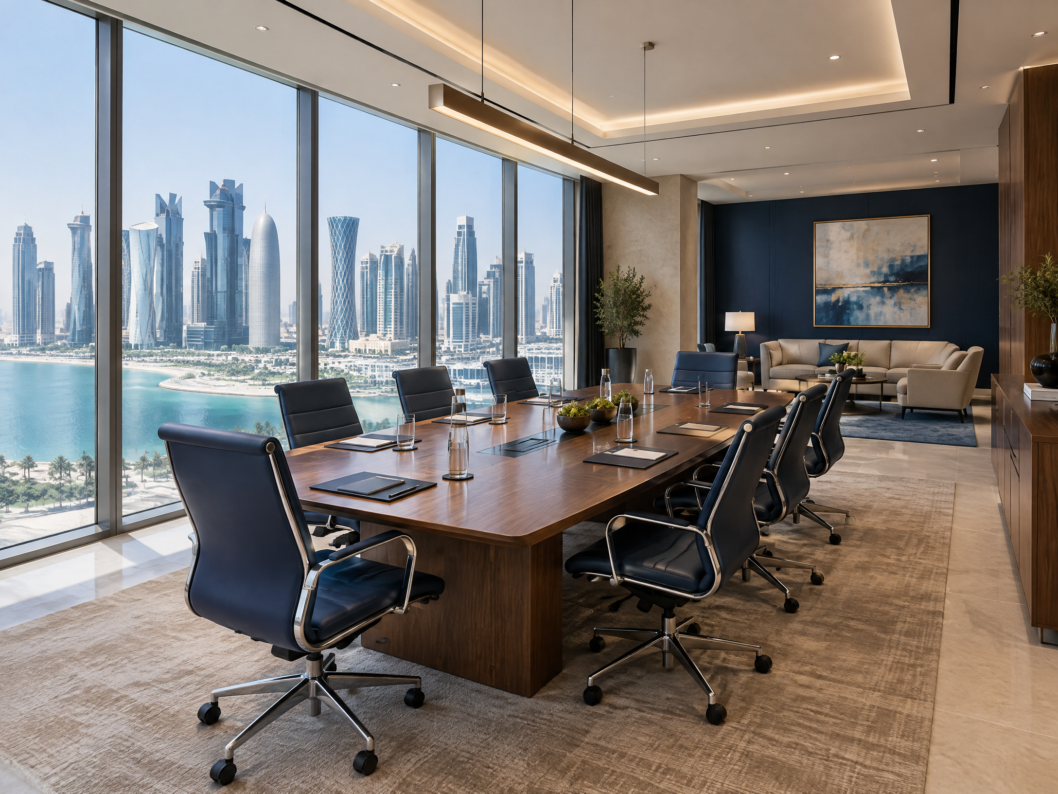 Servcorp Coworking Desk — West Bay