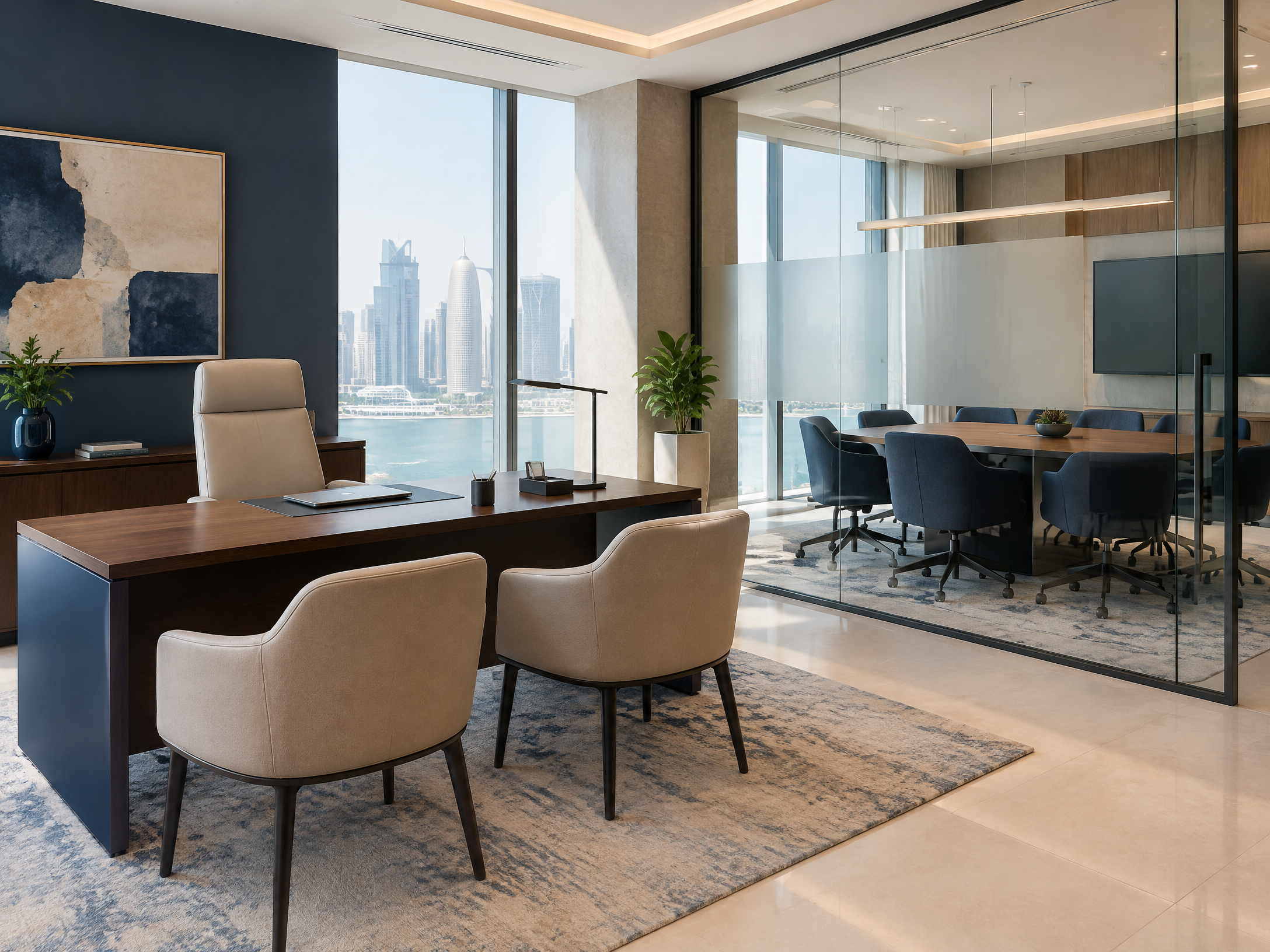 TEN WORKS Private Day Office — Doha Souq Mall